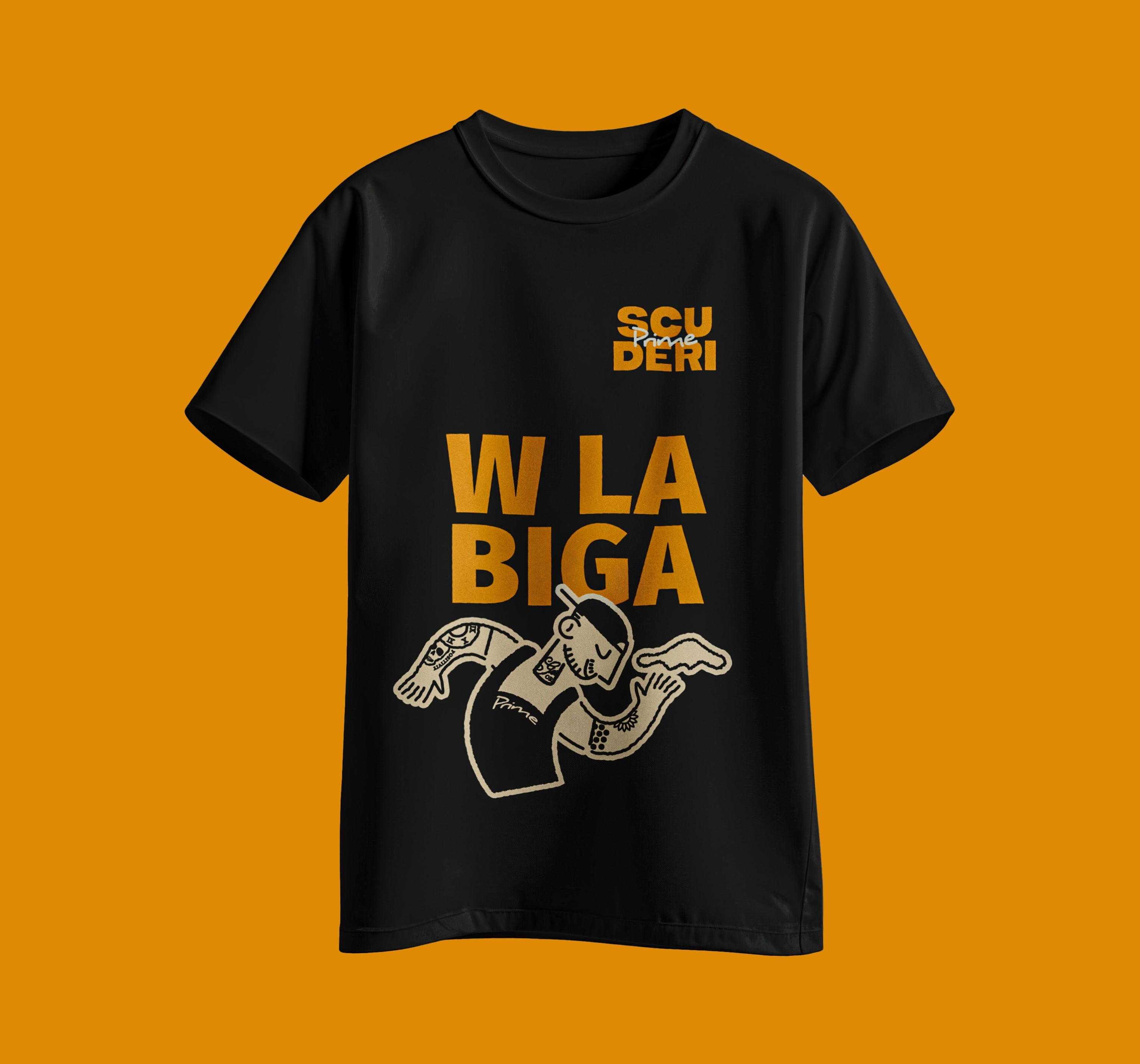 T-SHIRT "W LA BIGA"